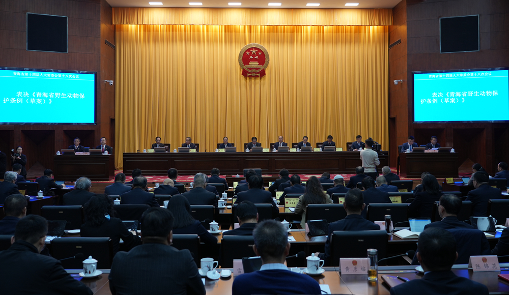 青海省第十四届人民代表大会常务委员会第十八次会议